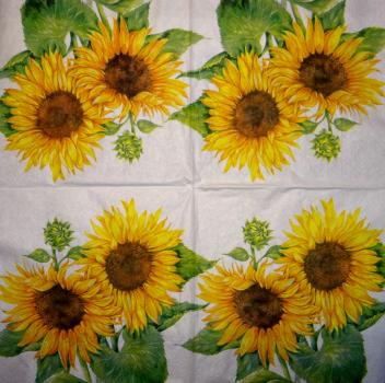 002 Sonnenblumen - 3 lagig - CS